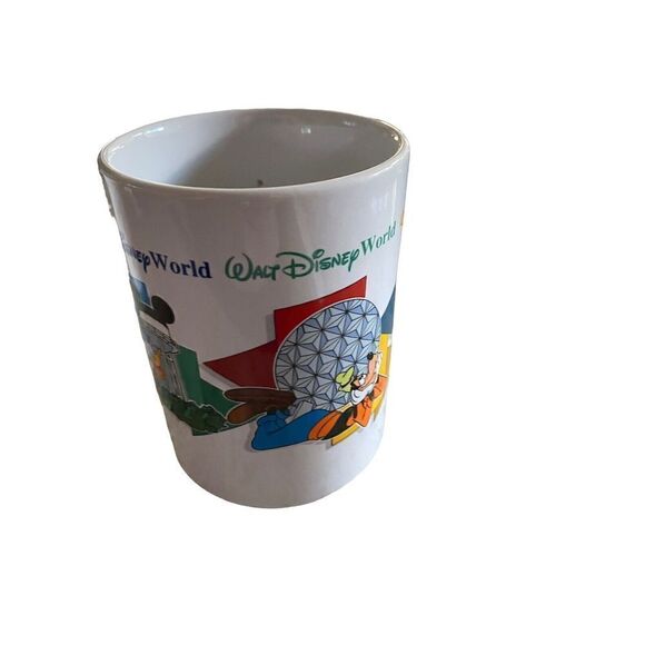 Vintage Walt Disney World GRANDPA Coffee Mug Mickey Pluto Donald Goofy - Picture 5 of 6